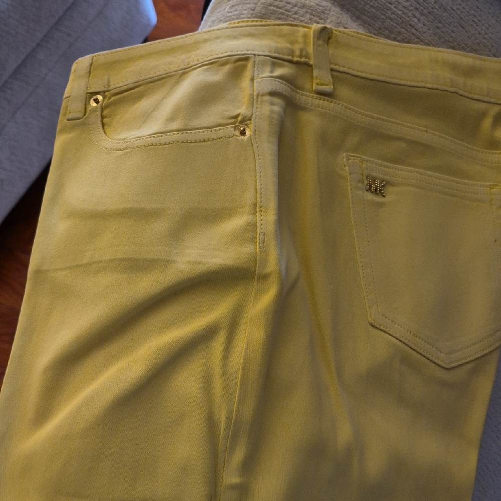 Women'a Yellow Micheal Kors Jean's